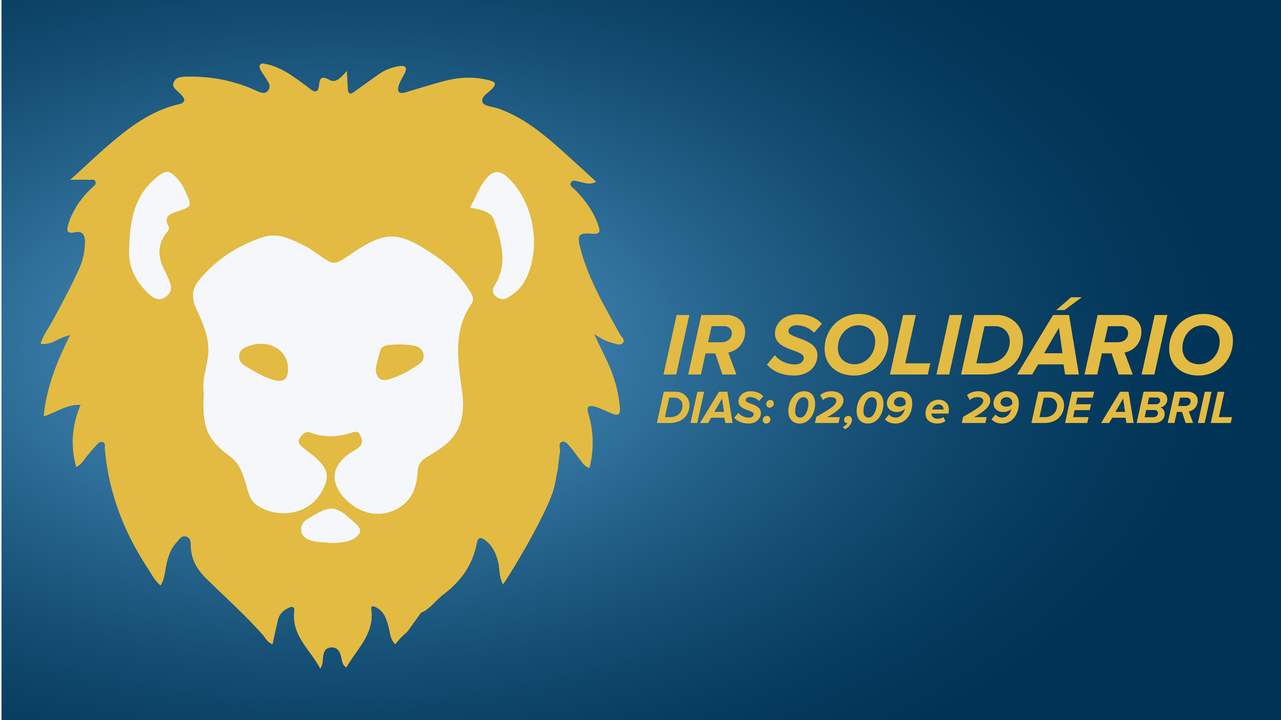 Mais uma ação do Eniac Social: I.R. Solidário