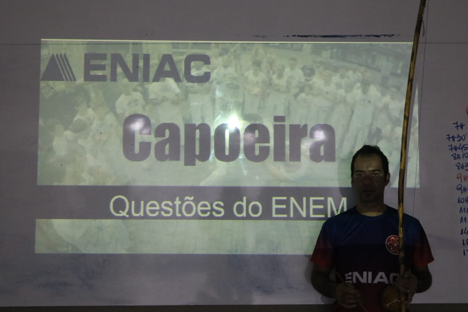 Ensino Médio do Eniac tem projeto especial sobre Capoeira