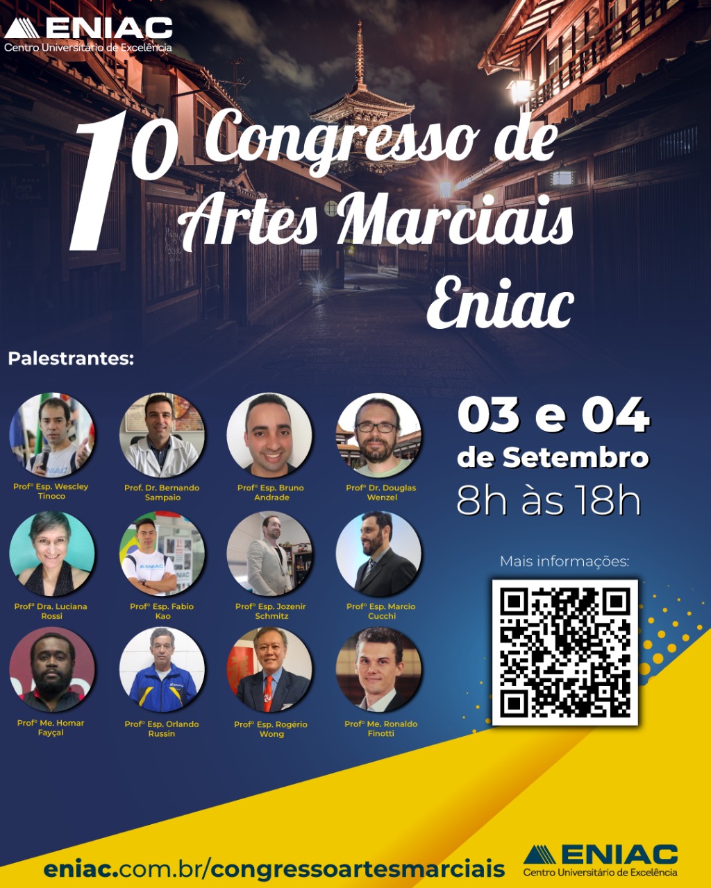 I Congresso Brasileiro de Artes Marciais - Eniac